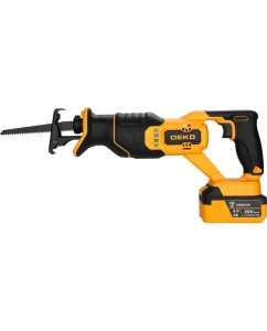 Купить Сабельная пила аккумуляторная DEKO DKHS20 PRO 20В, 2 АКБ: 1x4.0Ач, 1x2.0Ач 085-1128  в E-mobi