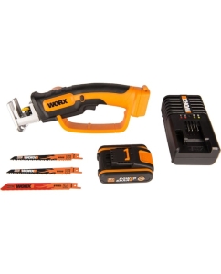 Купить Аккумуляторная пила WORX 20В, 2Ач х1 и ЗУ WG894E.5  в E-mobi