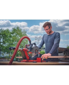 Купить Пила торцовочная аккумуляторная Einhell PXC TE-SM 36/10 L Li 2x18В, 254x30мм, пропил 340x85мм, лазер,без АКК и ЗУ 4300885  в E-mobi