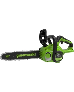 Купить Цепная пила аккумуляторная GreenWorks GD24CS30 24V, 30см, бесщеточная, c 1хАКБ 4 Ач c USB и ЗУ 2007007USB4  в E-mobi
