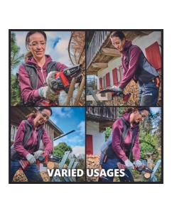 Купить Пила цепная аккумуляторная Einhell PXC GE-PS 18/15 Li BL, 18 В, шина 150 мм, 4.8 м/с, без АКК и ЗУ 4600040  в E-mobi