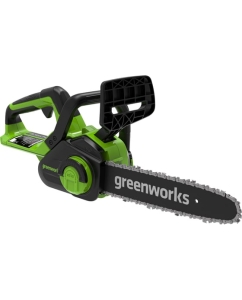 Купить Цепная пила аккумуляторная GreenWorks G24CS25 24V, 25см, c 1хАКБ 4Ач c USBи ЗУ 2007707USB4  в E-mobi