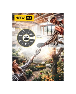 Купить Лобзик аккумуляторный Kolner 18V UNI-M Standard, дер/мет 100/5мм, KJS 18-100-1K, БЗП, 8021200014  в E-mobi