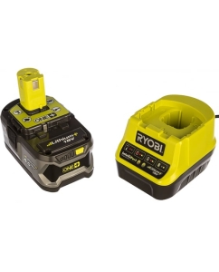 Купить Набор Ryobi ONE+ RC18120-140 5133003360 аккумулятор (18 В; 4.0 A*ч; Li-Ion) и зарядное устройство RC18120  в E-mobi