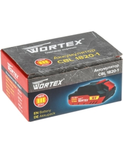 Купить Аккумулятор CBL 1820-1 ALL1 18 В, 2 А*ч, Li-Ion WORTEX 0329193  в E-mobi