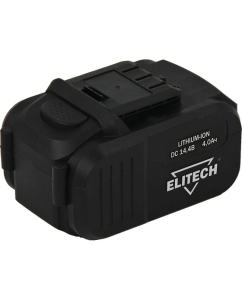 Купить Аккумулятор (14.4 В; 4 А*ч; Li-Ion) Elitech 1820.067500 в E-mobi