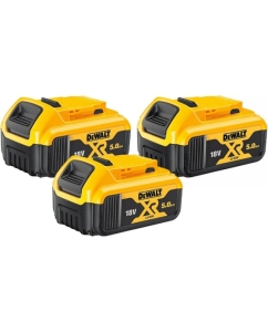 Купить Аккумулятор Dewalt Li-Ion, 18 В, 5 Ач, 3 шт., DCB184P3 DCB184P3-XJ в E-mobi