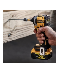 Купить Набор аккумуляторный Dewalt DCK2050H2T, 18 В: дрель-шуруповерт DCD805 + шуруповерт DCF850, с 2 АКБ 5 Ач и ЗУ, в кейсе TSTAK DCK2050H2T-QW  в E-mobi