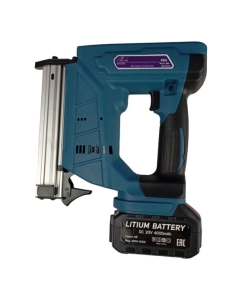 Купить Степлер аккумуляторный AktiTool для гвоздей ES11 (15-30 мм, 20 В, 2 Li-ion аккум. 4000 mAh) 101308  в E-mobi