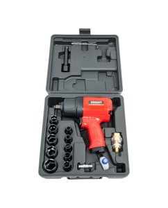 Купить Ударный пневмогайковерт (880 Нм; 1/2"; кейс) Gigant Professional PW 880RKS + набор головок  в E-mobi