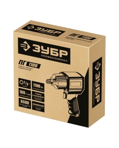 Купить Ударный пневматический гайковерт ЗУБР ПГ-1100 1/2", 1100 Нм 64240  в E-mobi