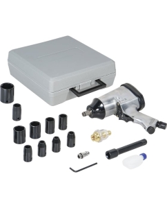 Купить Пневматический ударный гайковерт Airline 1/2"DR 312Нм, с головками, 17 предметов, кейс ATAZ102  в E-mobi