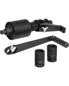 Купить Механический гайковерт AIRLINE 1" 4800 Нм, 1:56, 1:3.8 двухскоростной, с головками 32 и 33 мм, пластиковый кейс AT-MW-06  в E-mobi