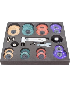 Купить Пневмозачистная машинка с комплектом аксессуаров Forsage F-ST-7733MK  в E-mobi