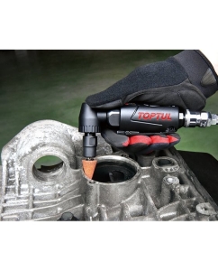 Купить Зачистная пневматическая угловая машинка TOPTUL мини 1/4", 6 мм, 18000 об/мин KASD0818  в E-mobi