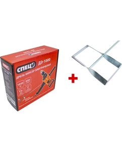 Купить Электрическая дрель миксер СПЕЦ ДЭ-1000 230В/50Гц, 1050 Вт, 930 об/мин, в комплекте сборный венчик, патрон 3-16 мм + Насадка для миксера (венчик) 1 шт д/красок СПЕЦ-3449/3852  в E-mobi