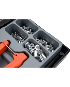 Купить Заклёпочник FORCE резьбовой с заклёпками в ложементе 86 предметов 5861  в E-mobi