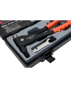 Купить Заклёпочник FORCE резьбовой с заклёпками в ложементе 86 предметов 5861  в E-mobi