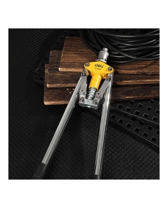 Купить Двуручный заклепочник DELI DL2320 430 мм, CrMo, диаметр заклепок 3.2, 4.0, 4.8 мм, прорезиненные рукояти 133034  в E-mobi