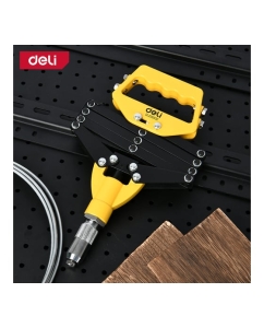 Купить Заклепочник рычажно-складной DELI DL236932 815 мм, диаметр 3.2, 4.0, 4.8, 6.0, 6.4 мм 167828  в E-mobi