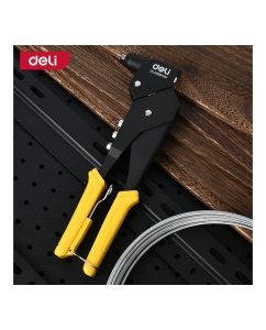 Купить Ручной заклепочник поворотный DELI 260мм DL236911W (поворот 0-360 град, диаметр 2,4/ 3,2/ 4,0/ 4,8 мм) 167848  в E-mobi