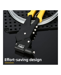 Купить Ручной заклепочник поворотный DELI 260мм DL236911W (поворот 0-360 град, диаметр 2,4/ 3,2/ 4,0/ 4,8 мм) 167848  в E-mobi