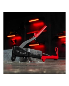 Купить Заклепочник литой, 260 мм, с набором заклепок, заклепки 2,4-3,2-4,0-4,8 мм MATRIX 40552  в E-mobi