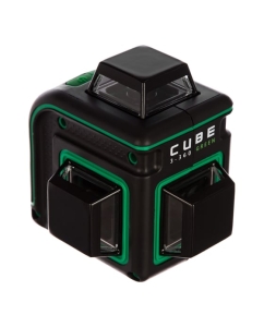 Купить Лазерный уровень ADA CUBE 3-360 GREEN Basic Edition А00560  в E-mobi