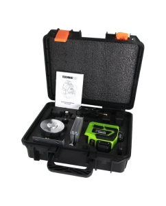 Купить Лазерный 3D уровень TECHNICOM 12 лучей, дистанция 30м, 3 режима, 2 акб 2400мАч, цвет лазера зелёный TC-LL35G3D  в E-mobi