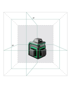 Купить Лазерный уровень ADA Cube 3-360 GREEN Professional Edition А00573  в E-mobi