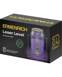 Купить Лазерный уровень Ermenrich LN40, фиолетовый 84638  в E-mobi