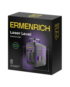 Купить Лазерный уровень Ermenrich LN30, фиолетовый 84637  в E-mobi
