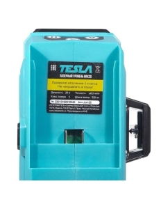 Купить Лазерный уровень Tesla URХ2G линейный крест 20 м ±0,3мм/м, зеленый луч 663150  в E-mobi