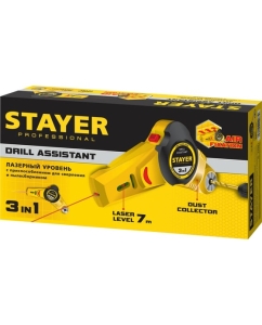 Купить Уровень с приспособлением для сверления STAYER Drill Assistant 34987  в E-mobi