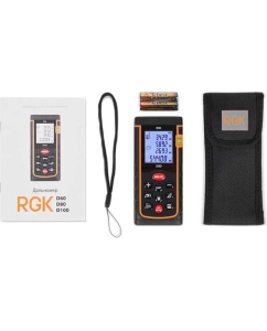 Купить Лазерный дальномер RGK d80 с поверкой 755641  в E-mobi