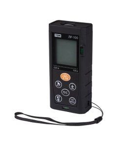 Купить Лазерная рулетка TDM ЛР-100 дальность 100 м, точность 2 мм, подсветка, IP54, 2хAAA, “Алмаз” SQ1018-0203  в E-mobi