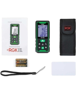 Купить Лазерный дальномер с угломером RGK DL70G с поверкой 755733  в E-mobi