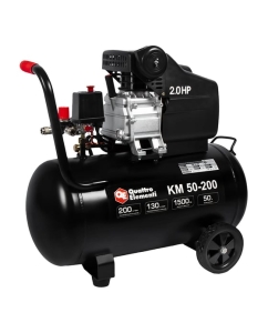 Купить Поршневой масляный компрессор QUATTRO ELEMENTI KM 50-200 248-474  в E-mobi
