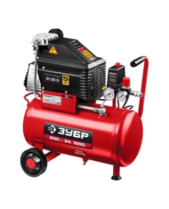 Купить Безмасляный компрессор 1500 Вт,  200 л/мин ЗУБР КП-200-24 Н6  в E-mobi