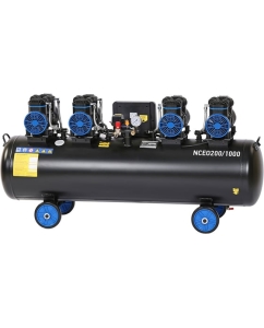 Купить Компрессор безмасляный NORDBERG 380 В, ресивер 200 л, 1000 л/мин NCEO200/1000  в E-mobi