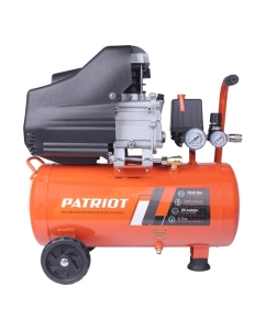 Купить Компрессор поршневой масляный PATRIOT EURO 24-240K2, быстросъемный 1/4&quot; + &quot;елочка&quot;, KIT 5C (1165) 525302118  в E-mobi