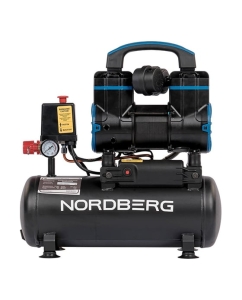 Купить Компрессор безмасляный NORDBERG 220В, ресив. 8л, 170 л/мин NCEO8/170  в E-mobi