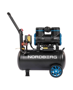 Купить Компрессор безмасляный NORDBERG 220В, ресив. 24л, 250 л/мин NCEO24/250  в E-mobi