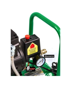 Купить Компрессор поршневой с прямым приводом Rockforce 2 цилиндра,безмасляный RF-BM20/24 OIL FREE(59214)  в E-mobi