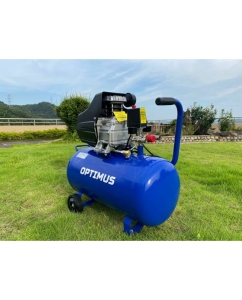 Купить Поршневой компрессор Optimus 300л/мин, 2.2 кВт, 220 В, ресивер 50 л hd OPT-305030  в E-mobi