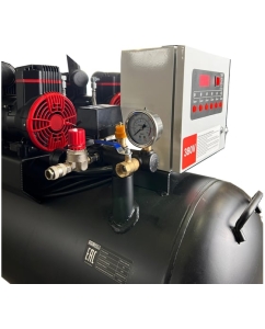 Купить Поршневой безмасляный компрессор KraftWell 1500 л/мин, 10 бар, 280 л, 380 В, сеть 380 В, произв-ть 1500 л/мин, объем ресивера 280 л, в комплекте KRW-AC1500-280L  в E-mobi