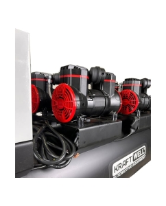 Купить Поршневой безмасляный компрессор KraftWell 1500 л/мин, 10 бар, 280 л, 380 В, сеть 380 В, произв-ть 1500 л/мин, объем ресивера 280 л, в комплекте KRW-AC1500-280L  в E-mobi