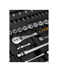 Купить Набор инструментов Inforce 108 предметов 1/2", 1/4", Сталь Cr-V, Профессиональный, 06-07-12  в E-mobi