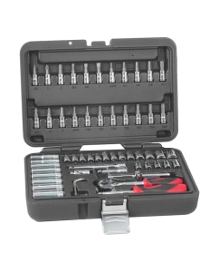 Купить Набор инструментов Gigant Professional 1/4" 57 предметов, Сталь Cr-V, GPS 57  в E-mobi