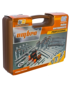 Купить Набор инструментов для автомобиля с 12-гр. головками 1/2"DR и 1/4"DR, 82 предмета Ombra OMT82S12  в E-mobi